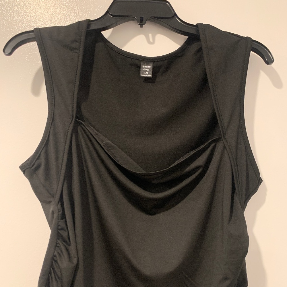 Black Sleeveless Top